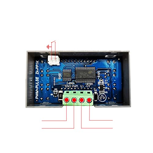 ZK-PP1K PWM Frequência de ajustável quadrada retangular Gerador de função de 1Hz ~ 150KHz