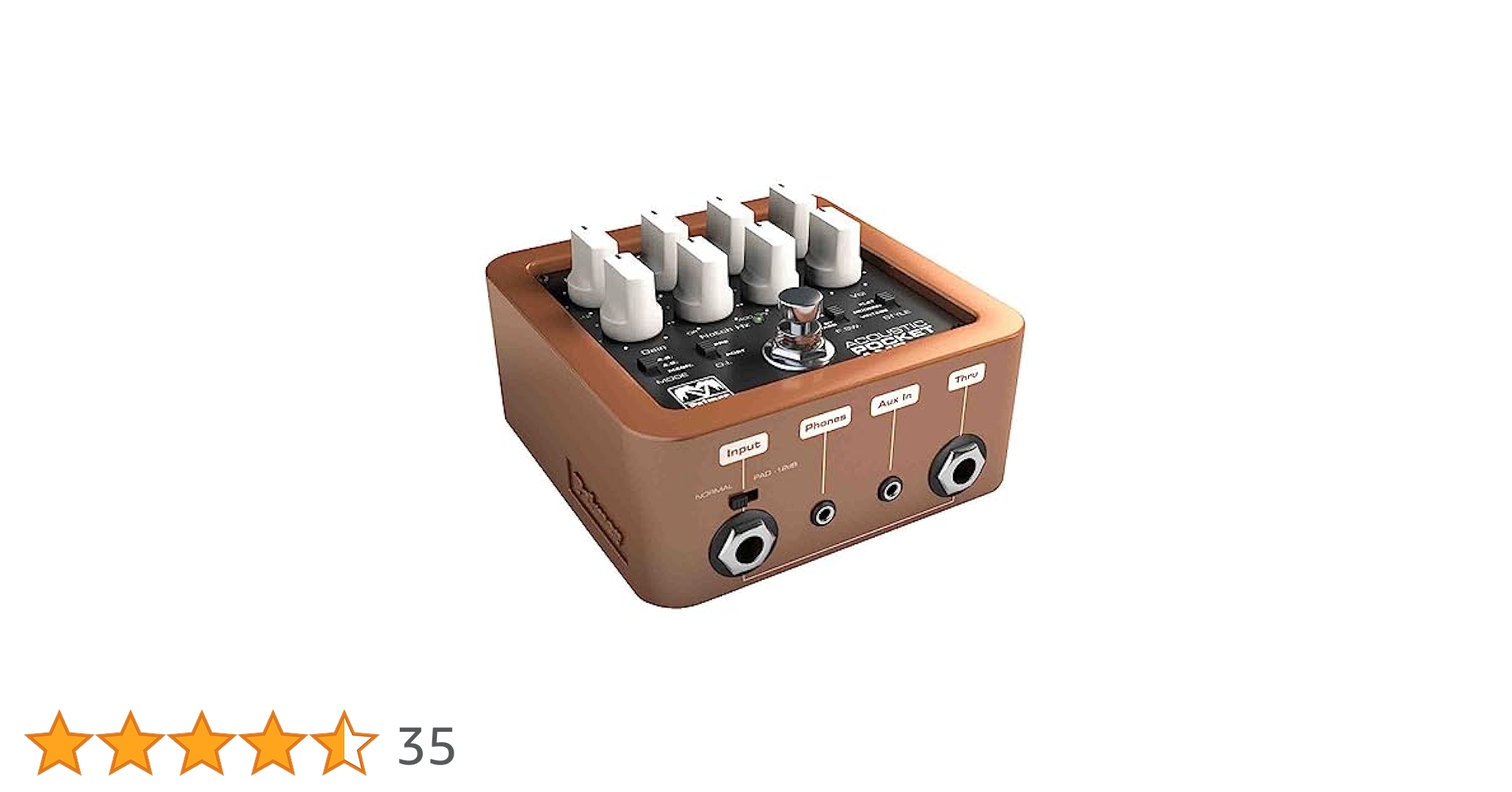 【プリアンプ】Palmer Acoustic Pocket Amp Amazon.com: Palmer POCKET AMP ACOUSTIC Portable Preamp for