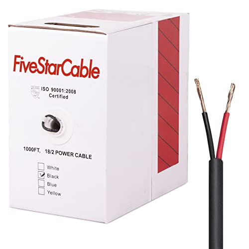 18/2 Low Voltage Cable Wire 1000ft PVC Jacket