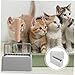 WEKAMOS 2pcs Cat Litter Scoop Holder Convenient Storage for Standard Shovels Wear-Resistant Plastic Stands for Easy Cleanup and Organization Space