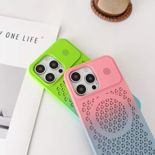 Coque aromathérapie dégradée orange jaune pour iPhone 15 Pro Max - 5