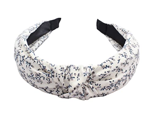 scicent 3Pcs Headbands for Women Alice Bands Adult Boho Beauty Wide Top Knot Turban Fabric Hairband No Slip Headwear Elastic Hair Hoops HB0014 - Image 3