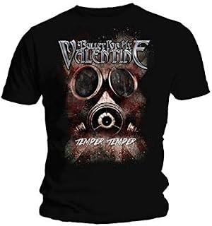 Bravado Bullet For My Valentine - Gas Mask Men's T-shirt Black X-large