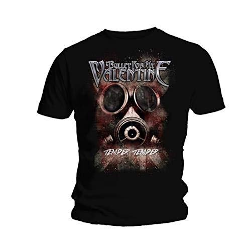 Bravado Bullet For My Valentine - Gas Mask Men's T-shirt Black X-large
