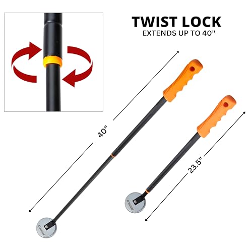 image for NEIKO 53428A Telescoping Magnetic Pickup Tool, Heavy Duty 50 Pound, 36