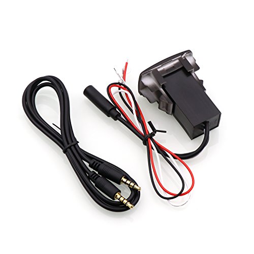 Timloon Car Bluetooth Music Adapter Module Panel Installation Aux Output Use For Honda,Civic,Spirior,Crv,Fit Jazz,City,Accord,Odyssey #TOP3