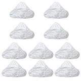 Aziliogcc 10 Pack h20x5 Replacement Pads Compatible with H20 Mop X5 Steam Cleaner Mop Pads