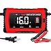 Haisito 16-Amp Smart Battery Charger (6V/12V/24V), Fully Automatic Trickle Charger Maintainer & Desulfator for Car Boat RV - Supports Lithium LiFePO4, AGM, Gel, Deep Cycle Lead-Acid Batteries