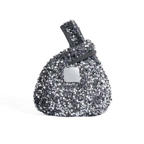 Sac à main tendance à paillettes minaudière de bal avec doublure satin et finitions soignées