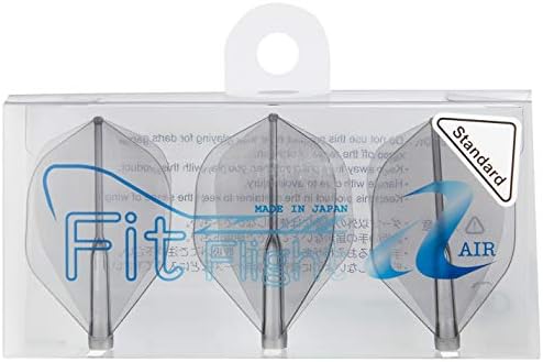 Cosmo Darts Fit Flight (AIR) 3 Pack Standard Dart Flight (Smoke)