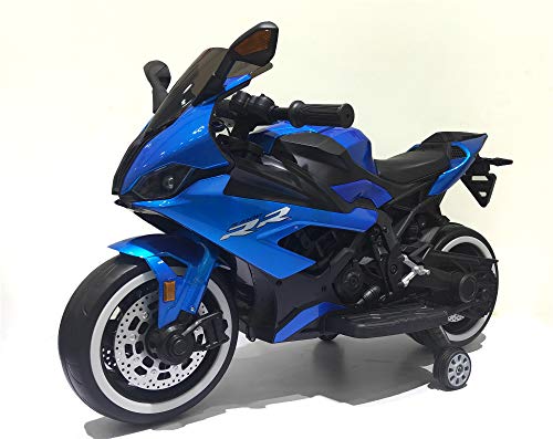 TAMCO 12V Ride on motorcyclewith Hand Racing /Foot Brake/Light Wheel/PU seat/Bluetooth Kids Ride on Toys