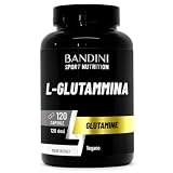 Bandini® L-Glutammina 120 capsule - L Glutamine Aminoacido semi-essenziale