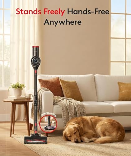Image of RONEAIR Cordless Vacuum Cleaner 40Kpa 45Min 6-in-1 Self-Standing