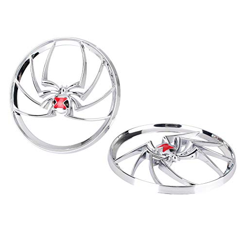 Cnfang4 Motorcycle Fairing Speaker Grill Covers for Harley Davidson Touring 1996-2013 Electra Glides/Street Glides/Trikes