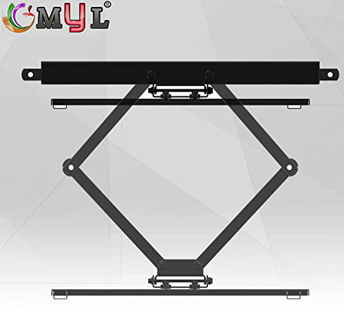 Image of MYL 6 Way Swivel Tilt TV Wall Mount for LCD /LED TV's Upto 32 inch to 65 inch inch (HIG 65 inch)