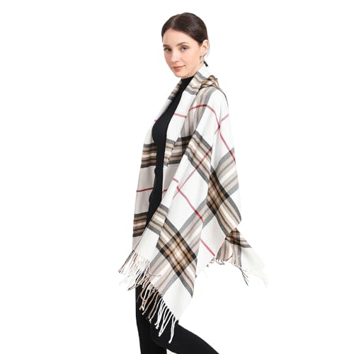 Women Winter Scarf Warm Soft Cashmere Feel Giant Shawl Wrap Stole3