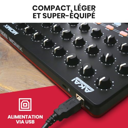 Akai Professional MIDImix Contrôleur Mixeur MIDI USB – vue 5