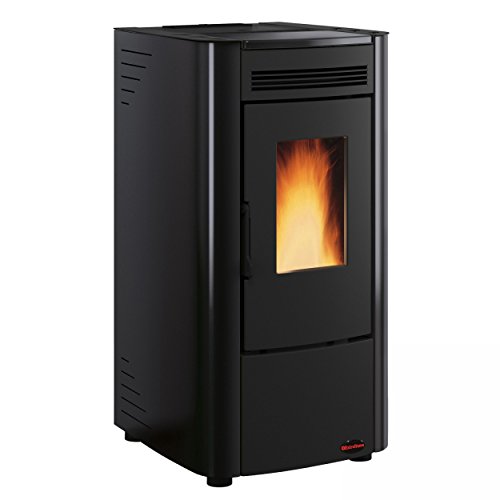 Extraflame 1280211 Ketty EVO Pelletofen Schwarz/A+