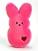 PEEPS Plush Pink Bunny with Red Heart - 6"