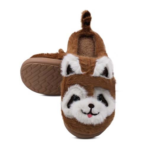 Image of VRITRAZ Women's Comfort Slip On Closed Toe Warm Winter House Clog Indoor Slipper with Cute Print and Degins