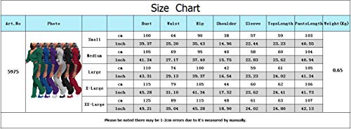 PINSV Women\'s 2 Piece Outfits Long Sleeve Workout Sets Zip Up Hoodie Pleated Flare Pants Tracksuit Sweatsuit Wine Red L