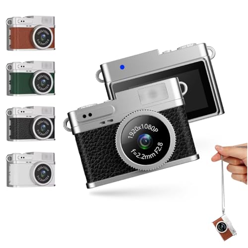 Petite caméra 1080p pour enregistrement vidéo discret et vlogging de poche