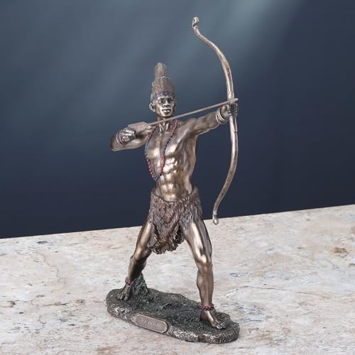 Estatua Orisha Ochosi Diseño Veronese 11 Pulgadas miniatura 7