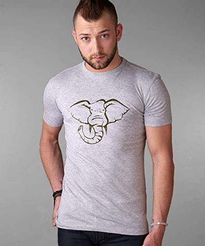 Elephant t shirt mens Clearance