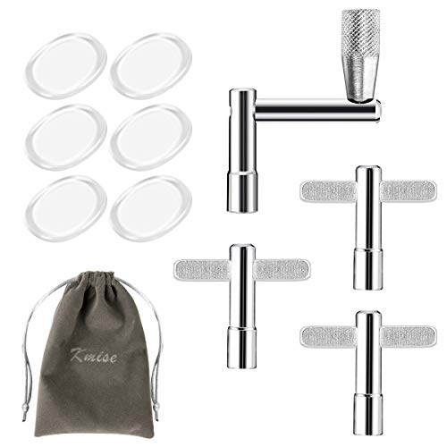 Drum Key 3 Standard Universal Tuning Keys & 1 Continuous Motion Speed Key