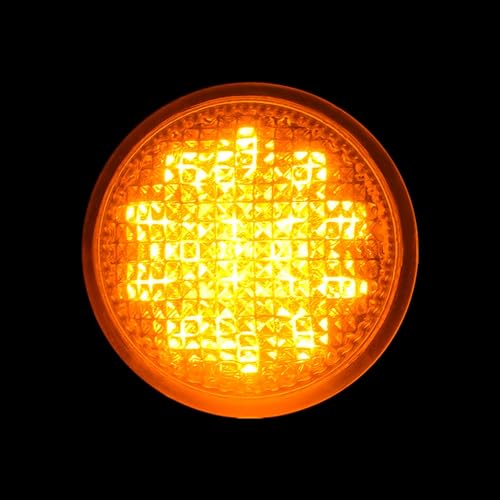 Intermitentes LED ámbar para Fiat Seicento y Multipla con lente naranja 4