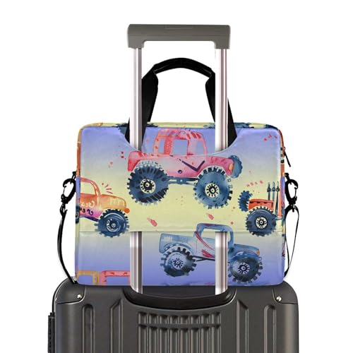 Funda maletín para portátil ALAZA Monster Truck 13-15.6" miniatura 3