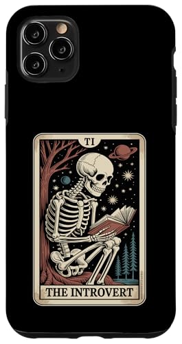 The Introvert Tarot Card Indoorsy Women Inrovert �X�}�z�P�[�X iPhone 11 Pro Max �p
