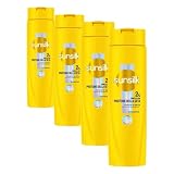Sunsilk, Shampoo Tocco di Seta, per Capelli Morbidi & Setosi, Formula Arricchita con 2% di Complex con Proteine della Seta, 100 ore di Morbidezza*, 250 ml (Confezione da 4)
