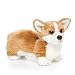 Nat and Jules Standing Small Corgi Dog Children's Plush Stuffed Animal Toy