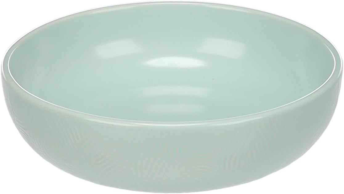 Flamingo FEEDING AND DRINKING BOWL GUINEA PIG TABI LIGHT BLUE 12,5x3,5CM 200ML