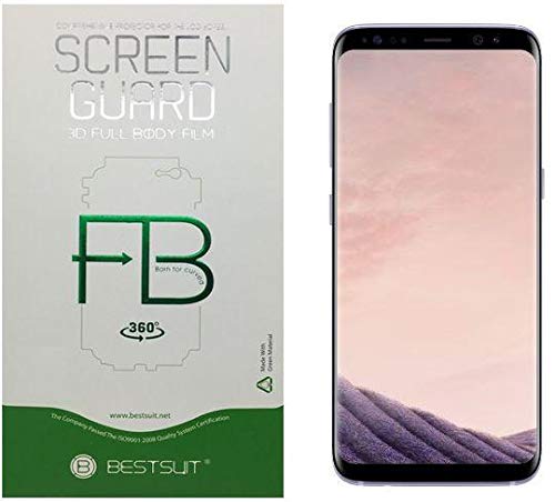 BESTSUIT 360, Screen Protector for Samsung Galaxy S9 Plus, Full Coverage 3D Clear Anti-Scratch Protective Film