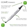 Copic Classic, Alcohol-based Markers, 12pc Set, Basic (Discontinued model: EAN 4511338002209)