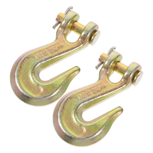 Gatuida Steel Cargo Lifting Hooks Heavy Duty s Hooks Lifting Chains Hooks Non-Deformation Impact Resistance