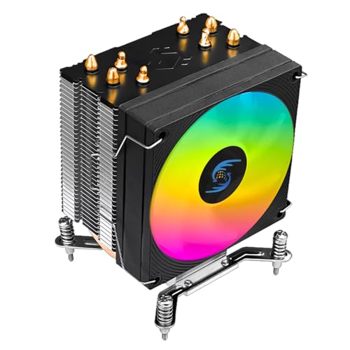 CPU Air Cooler ARGB 90mm Single-Tower 4 High-Performance