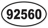 US Decal, Inc. Number 92560 Oval Sticker
