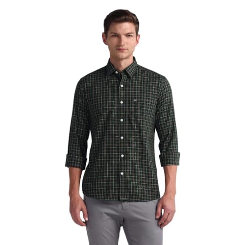 Image of Arrow Men's Cotton Solid Slim Fit Shirt
