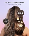 OSOU Hair Dryer with Diffuser for Curly Hair, Negative Ionic Hairdryer, High-Speed Blow Dryer with 110, 000 RPM Brushless Motor, Fast Drying Lightweight Travel Hairdryer, Low Noise Quiet Hair Dryers