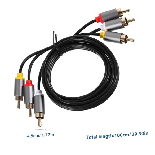 Cable auxiliar de audio estéreo Veemoon duradero para disfrutar tu música en el coche 2