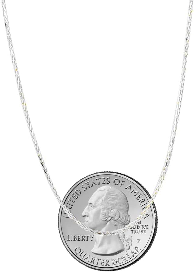 Savlano 925 Sterling Silver Solid 1.0MM Franco Square Box Adjustable Bolo 14-24 Inch Chain Necklace For Women - Made in Italy Comes With a Gift Box - Image 3