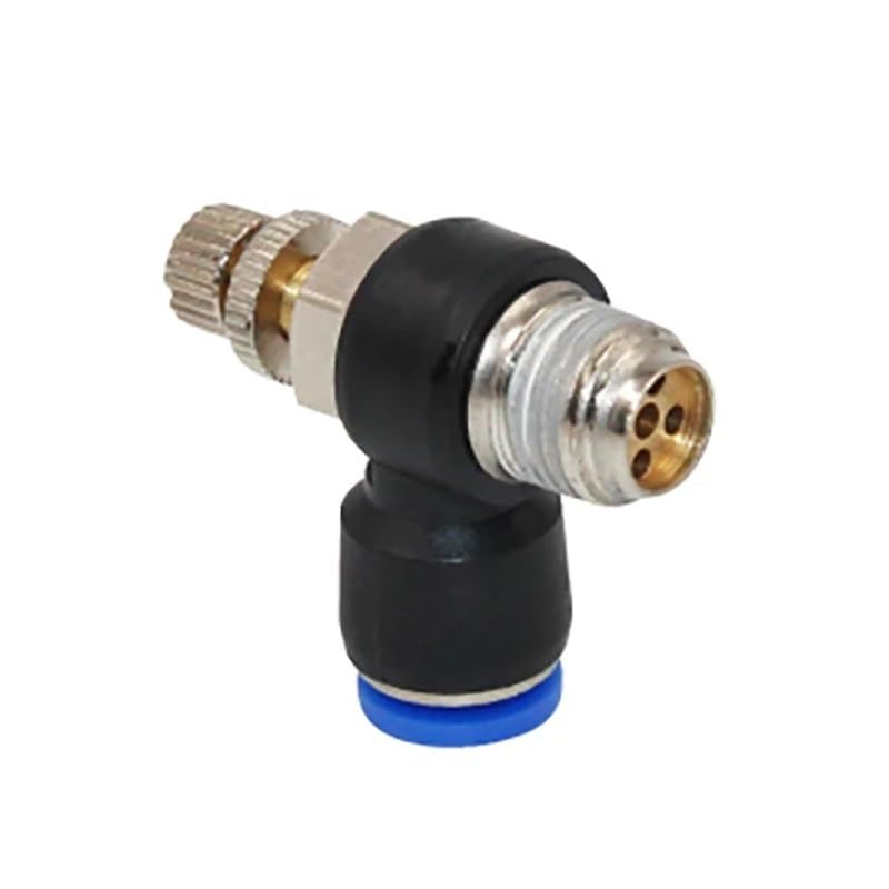 30 Uds SL10-01/SL10-02/SL12-03 conector rápido regulador de presión válvula de acelerador accesorios de compresor racor neumático de aire(SL4-01 30PCS)