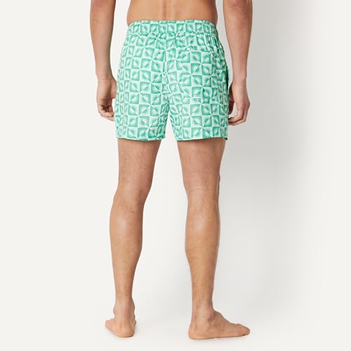 Image of Amazon Essentials Men's Swim Trunks with Mesh Lining, Pockets, Drawstring Closure