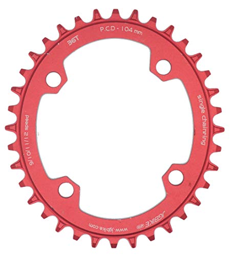 image for JGbike Elite Round Oval Chainring 104mm BCD 30T 32T 34T 36T 38T Narrow