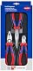 Knipex Zangen-Set Montage-Paket, 3-teilig, 160 bis 200 mm