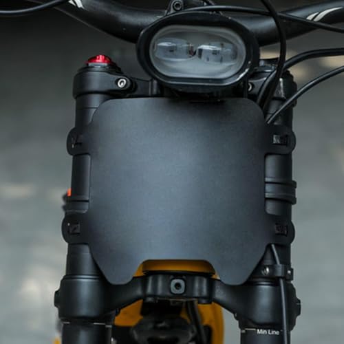 Image of JFG RACING Front Number Plate for Electric Dirt Bike,Universal Plate PP | 4 Straps included,flat decal face,for Ridstar Q20,for Tutti Soleil 01,for Surron LBX,for Talaria Sting MX3 MX4 MX5