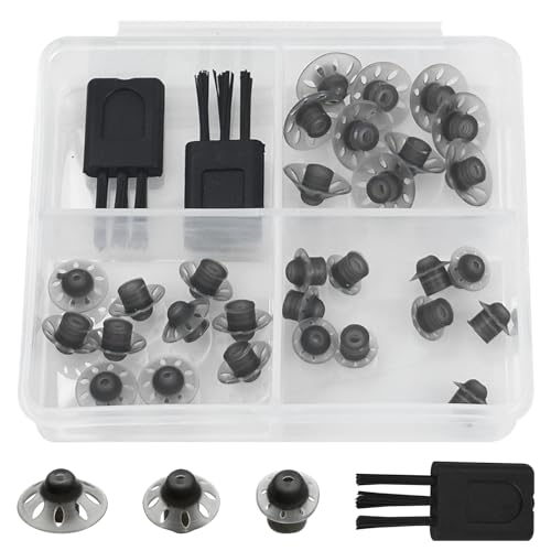 Jiehaojia 30 Pezzi Auricolari Per Apparecchi Acustici Cupole Aperte Per Apparecchi Acusticiaccessori Di Ricambio Per Apparecchi Acustici(Taglie Piccol